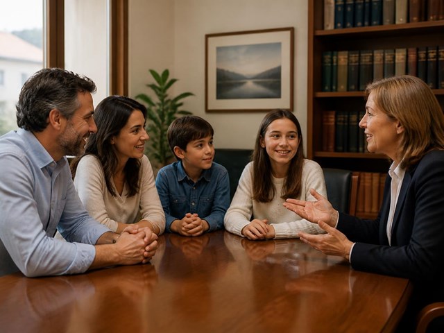 Acompañamientos profesional de abogado de divorcios y medidas familiares en Pontevedra